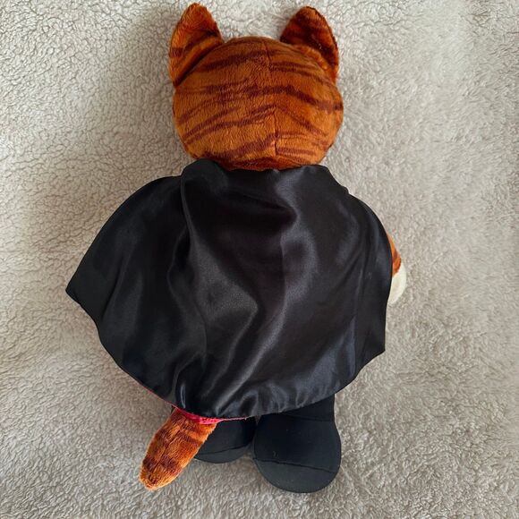 Build a Bear Workshop Puss in Boots Last Wish W/ Sound Box Cape Plush Cat - Picture 5 of 7